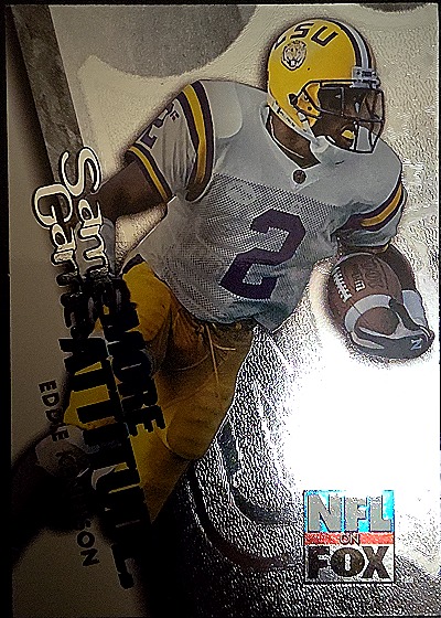 1996 SkyBox NFL on Fox #12 Eddie Kennison — front