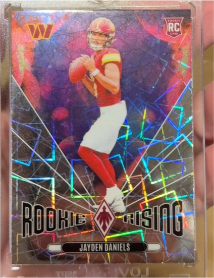 2024 Panini Phoenix Rookie Rising #RR-JDS Jayden Daniels — front