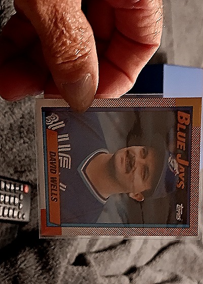 1990 Topps #229 David Wells — front