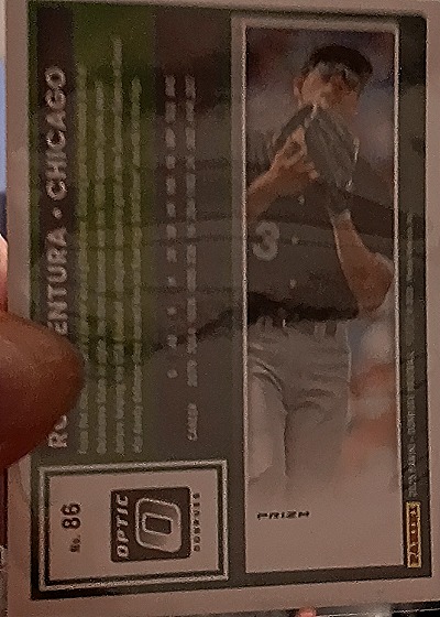 2021 Panini Donruss Optic #86 Roberto Ventura — back
