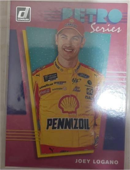 2020 Donruss Racing Retro Series #R2 Joey Logano — front
