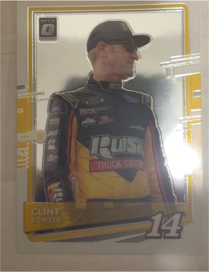 2021 Donruss Optic #21 Clint Bowyer — front