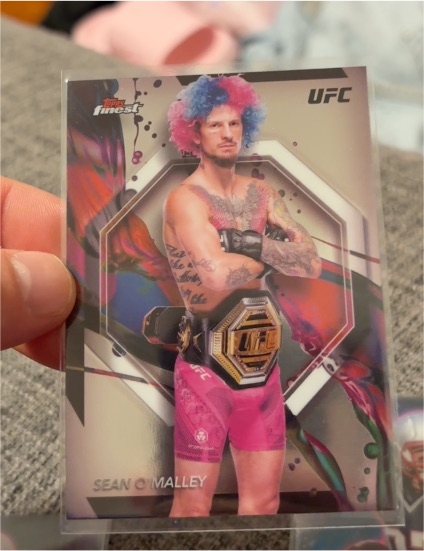 2024 Topps Finest UFC #40 Sean O'Malley — front