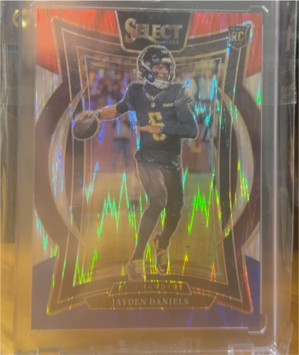 2024 Panini Select #26 Jayden Daniels — front