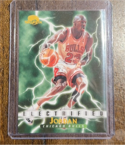 1995-96 Skybox Premium #278 Michael Jordan Electrified — front