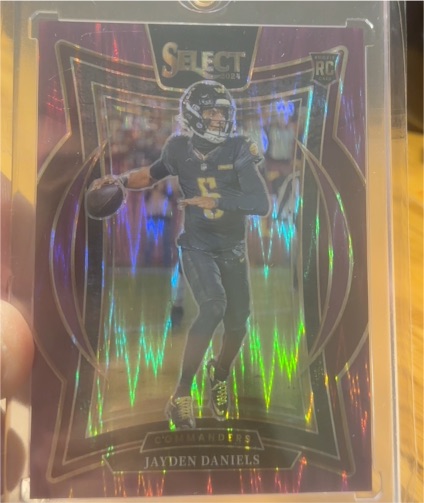 2024 Panini Select Concourse #26 Jayden Daniels — front
