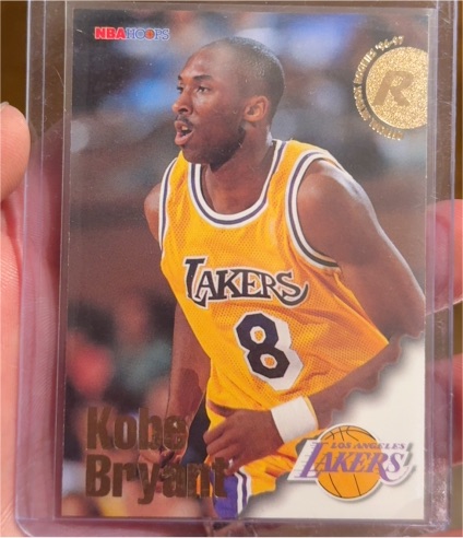 1996-97 NBA Hoops #281 Kobe Bryant — front