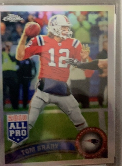 2011 Topps Chrome #20 Tom Brady — front