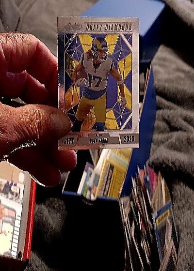 2023 Panini Absolute Draft Diamonds #DD-PNA Puka Nacua — front