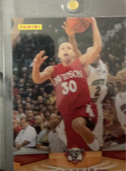 1993 Panini Basketball #30 Davidson Wildcats Player — front
