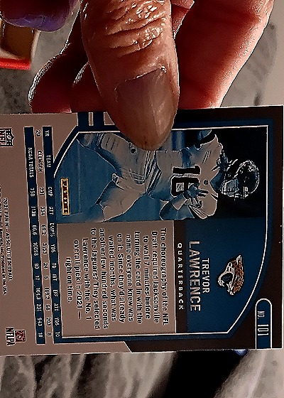 2024 Panini Absolute #101 Trevor Lawrence — back