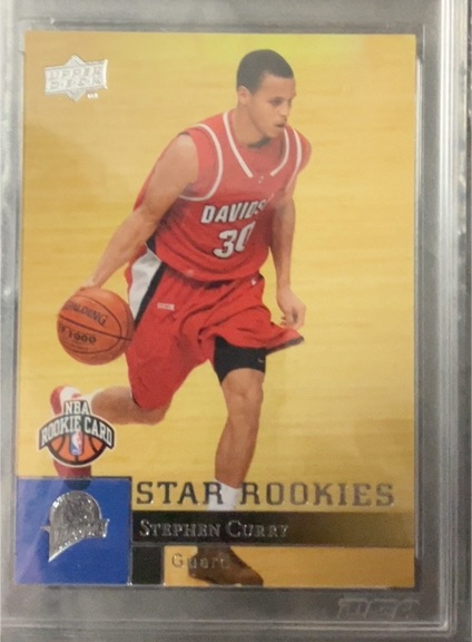 2009-10 Upper Deck Star Rookies #234 Stephen Curry — front
