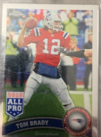 2010 Topps Chrome #20 Tom Brady — front