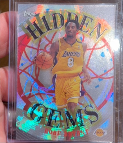 2000 Topps Hidden Gems #HG3 Kobe Bryant — front