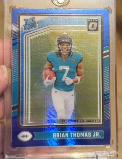 2024 Panini Donruss Optic #214 Brian Thomas Jr. — front