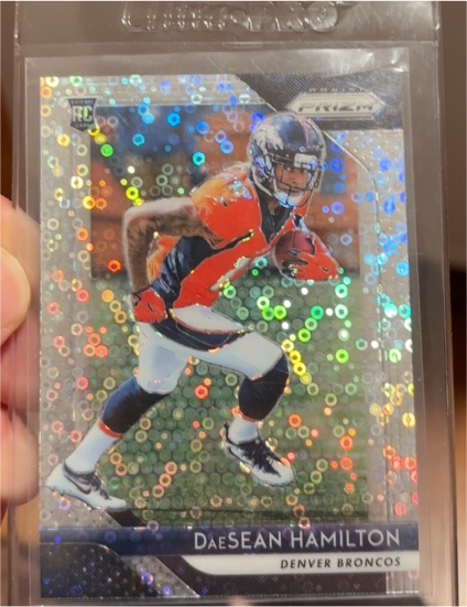 2018 Panini Prizm Disco Prizm Rookie #232 DaeSean Hamilton — front