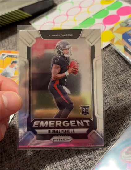 2024 Panini Prizm #20 Michael Penix Jr. Emergent — front