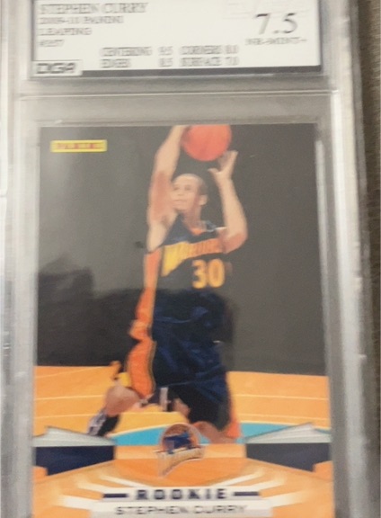 2009-10 Panini #357 Stephen Curry Rookie Card — front