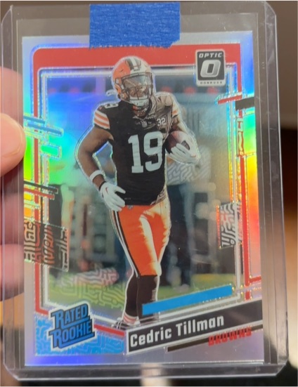 2023 Panini Donruss Optic #224 Cedric Tillman — front