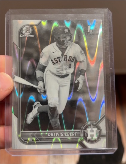 2022 Bowman Chrome Draft #BDC-152 Drew Gilbert — front