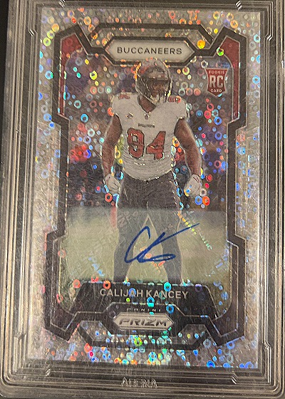 2023 Panini Prizm No Huddle #393 Calijah Kancey — front
