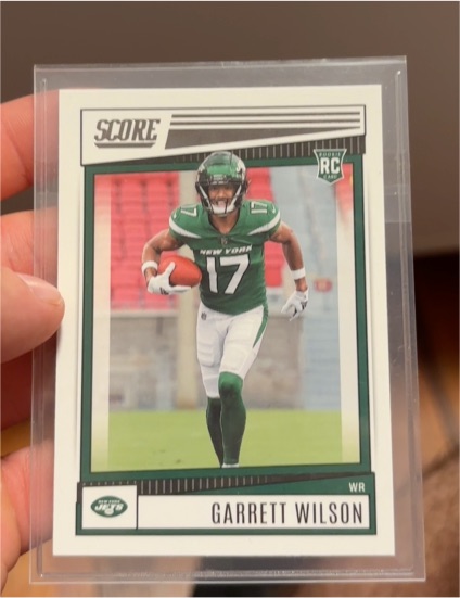 2022 Panini Score #306 Garrett Wilson — front