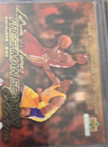 2003-04 Upper Deck Freshman Season #41 LeBron James — front