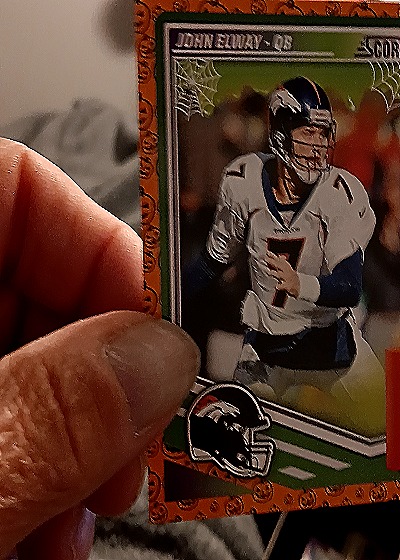 1995 Score #QB John Elway — front