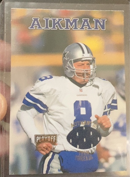 1998 Playoff Momentum #8 Troy Aikman — front