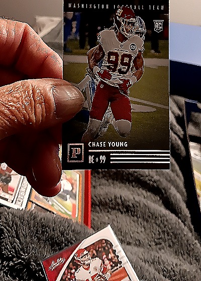2020 Panini Chronicles #PA-35 Chase Young — front
