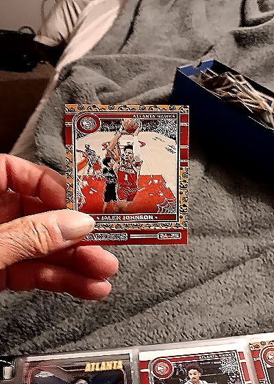 2024-25 Panini NBA Hoops #228 Jalen Johnson — front