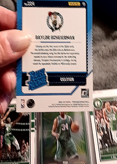 2024-25 Panini Donruss #108 Payton Pritchard — back