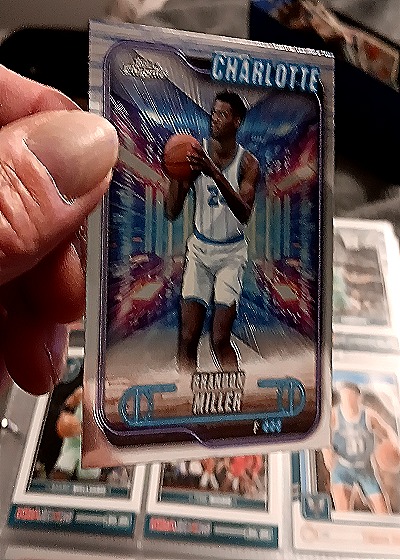 2024-25 Topps Chrome #61 Brandon Miller — front