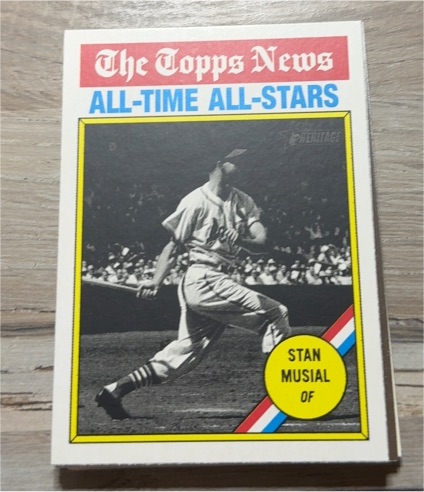 2025 Topps Heritage #350 Stan Musial — front
