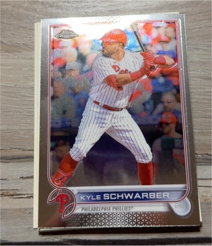 2022 Topps Chrome Update #USC121 Kyle Schwarber — front