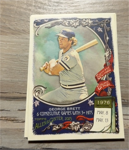 2023 Topps Allen & Ginter #SS-14 George Brett — front
