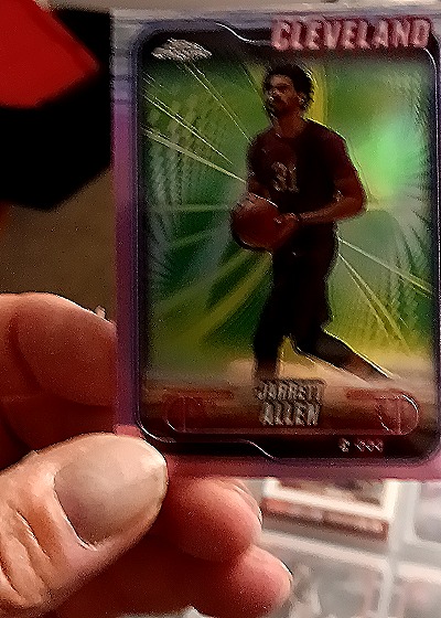 2024-25 Topps Chrome #17 Jarrett Allen — front
