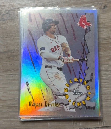 2024 Topps Archives #96WC-21 Rafael Devers 1996 Wrecking Crew Insert — front