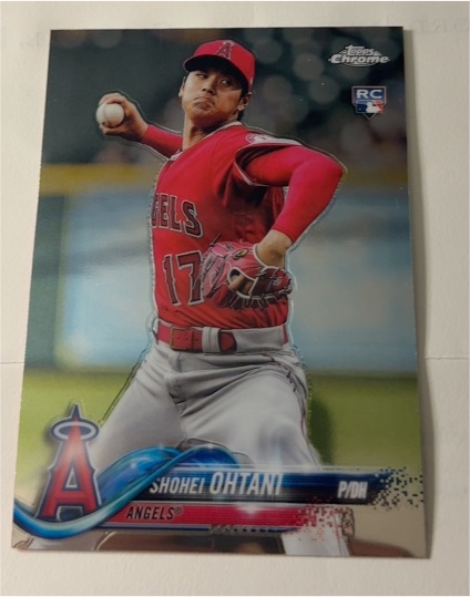 2018 Topps Update Series #US1 Shohei Ohtani — front