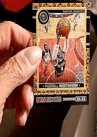 2024 Panini NBA Hoops #M-28 Russell Westbrook — front