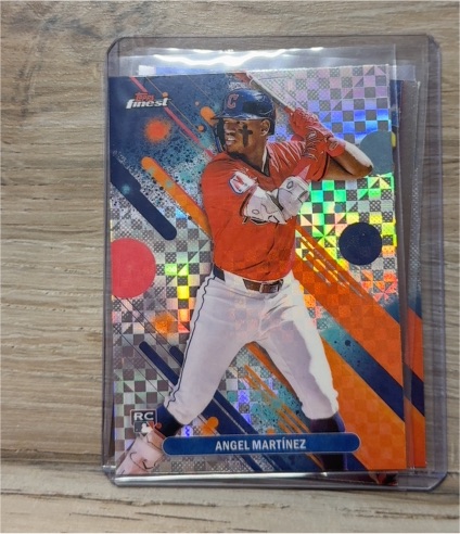2025 Topps Finest #94 Angel Martinez — front