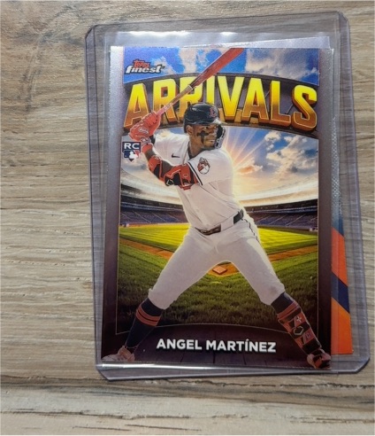 2025 Topps Finest Arrivals #A-30 Angel Martínez — front