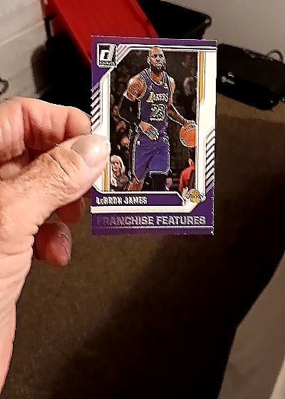 2024/25 Donruss Franchise Features #15 LeBron James — front