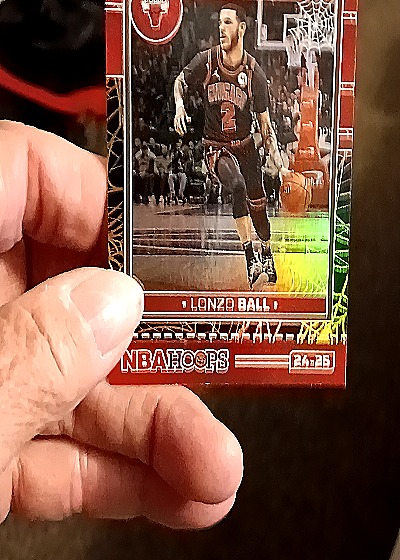 2024-25 Panini NBA Hoops #139 Lonzo Ball — front
