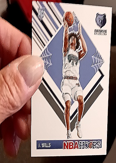 2024-25 Panini NBA Hoops #308 Javlen Wells — front