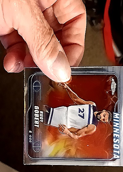 2003-04 Upper Deck #404 Rudy Gobert — front