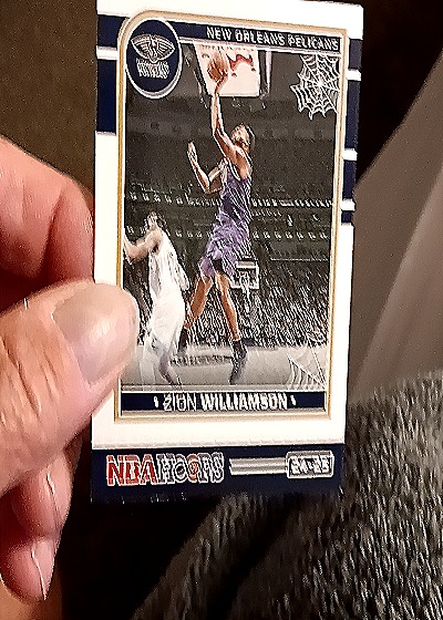 2023-24 NBA Hoops #110 Zion Williamson — front