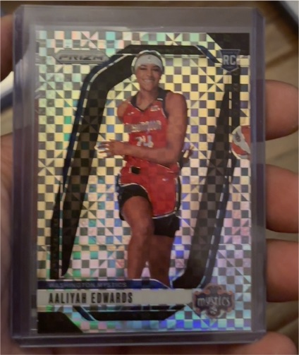 2024 Panini Prizm WNBA #142 Aaliyah Edwards — front