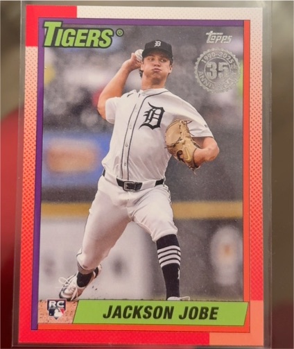 2025 Topps Series 2 #90B2-44 Jackson Jobe — front