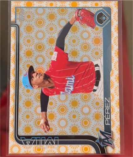 2025 Topps Series 2 #487 Eury Perez — front